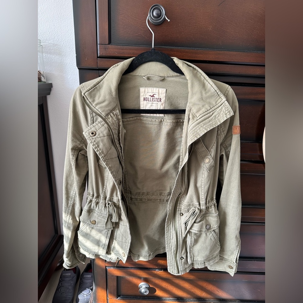 Hollister Army style jacket size XS